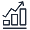 graph indicating growth